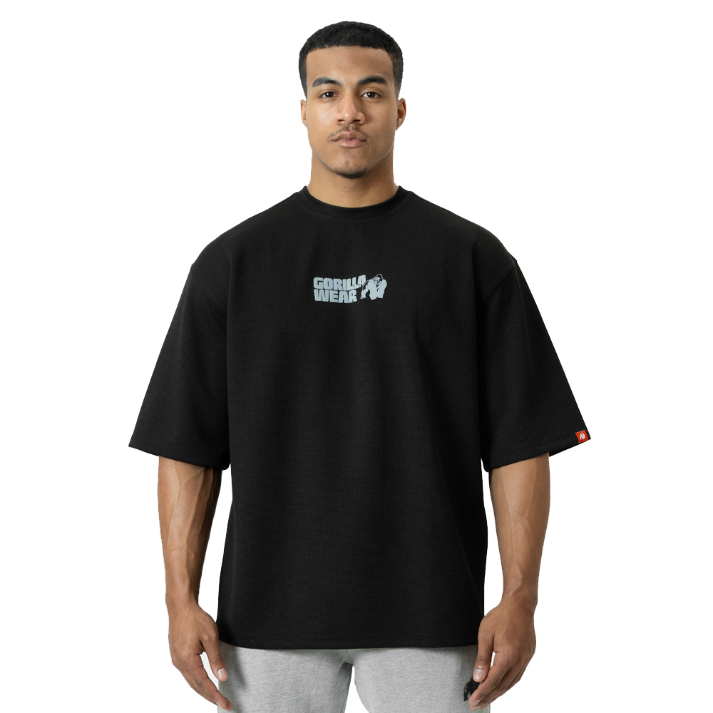 91099010-Idaho-oversized-waffle-T-shirt-black-1